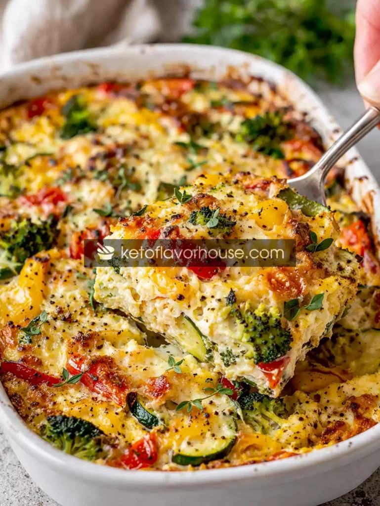 Anti-Inflammatory Cottage Cheese Veggie Bake