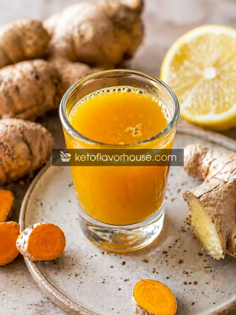 Anti-Inflammatory Ginger Turmeric Shot