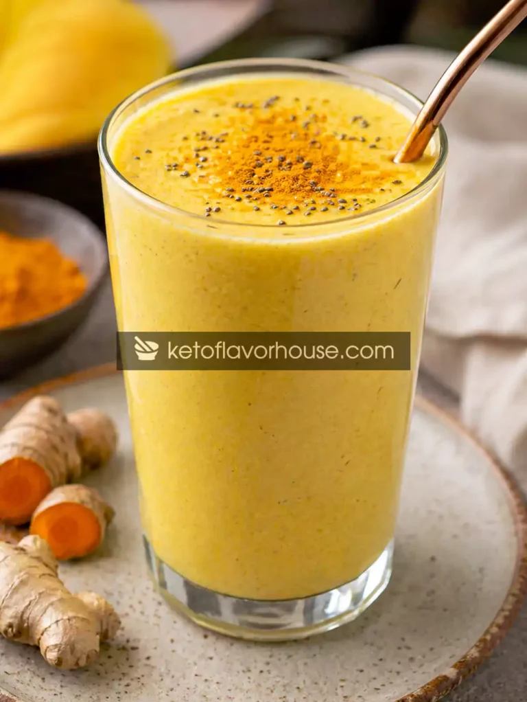 Anti-Inflammatory Golden Smoothie