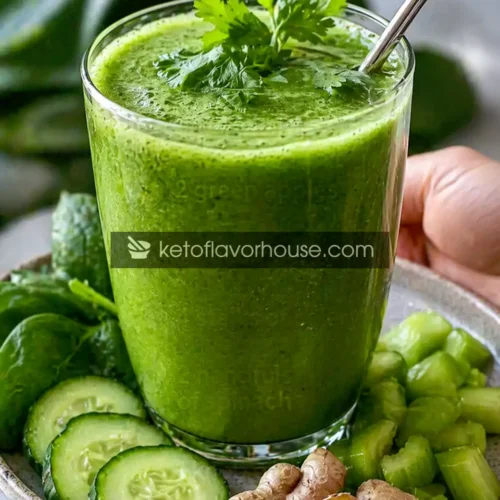 Anti-Inflammatory Green Juice Recipe