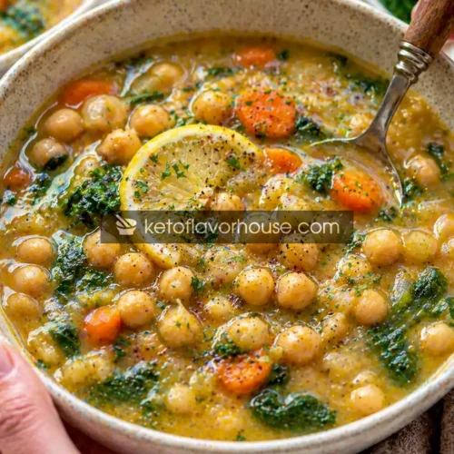 Anti-Inflammatory Lemony Chickpea Soup