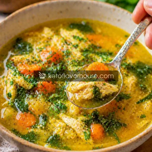 Anti-Inflammatory Turmeric Chicken Soup