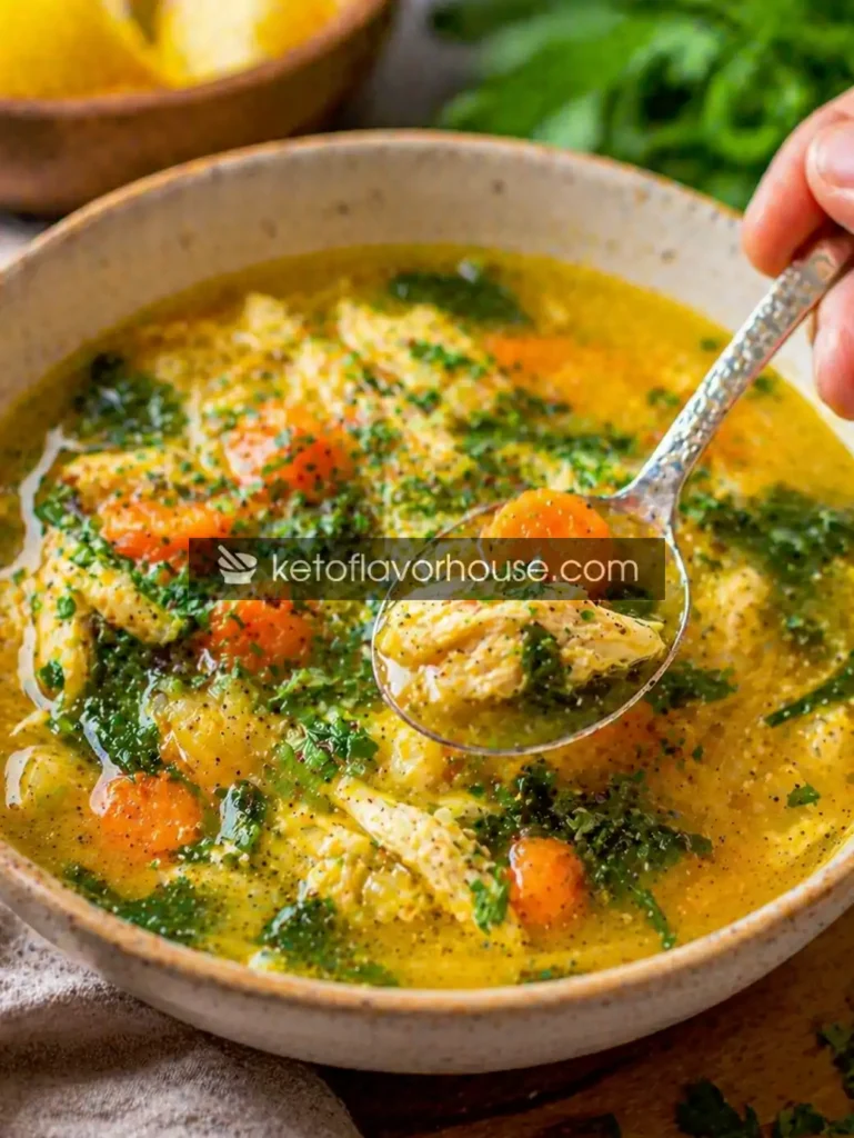 Anti-Inflammatory Turmeric Chicken Soup