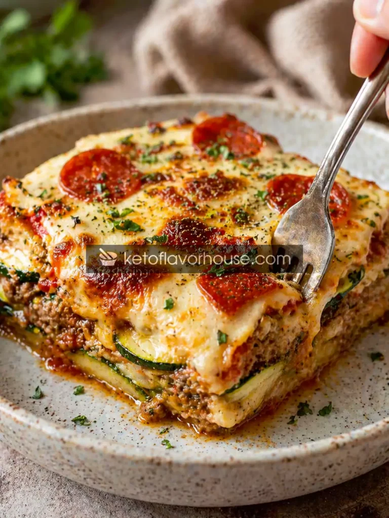 Anti-Inflammatory Zucchini Pizza Casserole