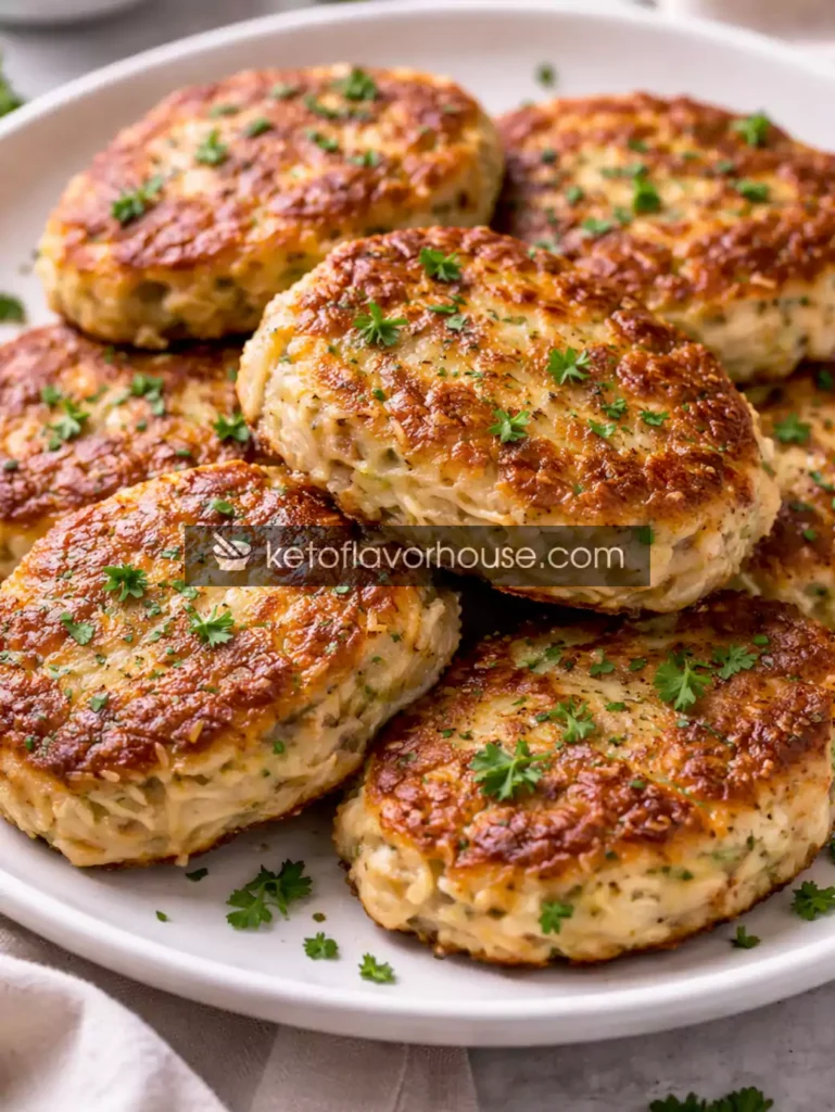 Keto Cabbage & Chicken Patties