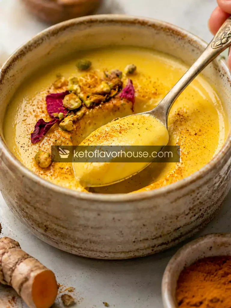 Golden Turmeric Anti-Inflammatory Custard