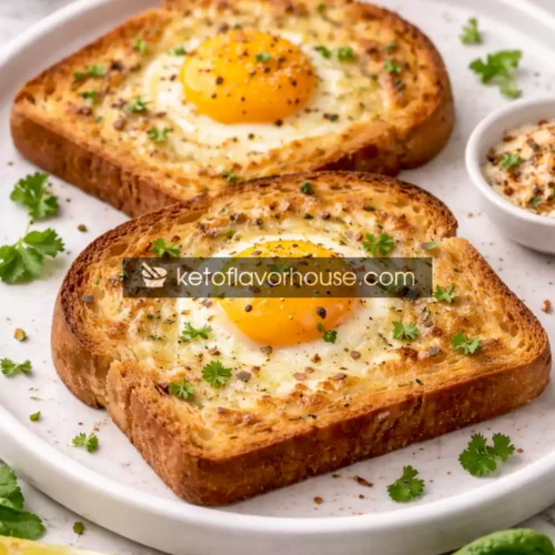 High-Protein Air Fryer Egg on Toast
