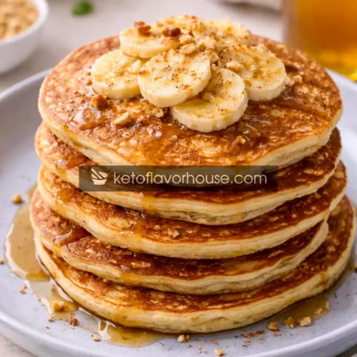 High-Protein Banana Pancakes