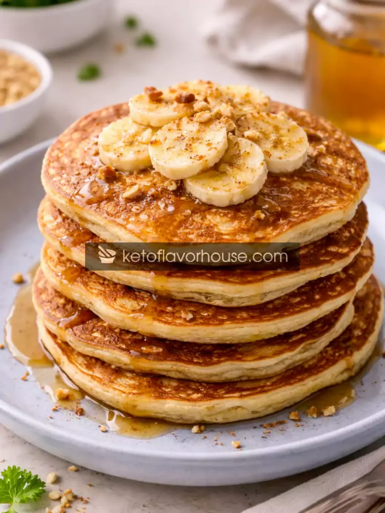 High-Protein Banana Pancakes
