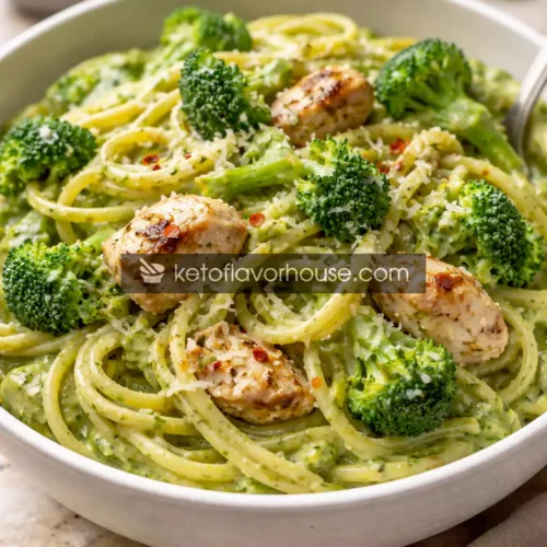 High-Protein Broccoli Pasta