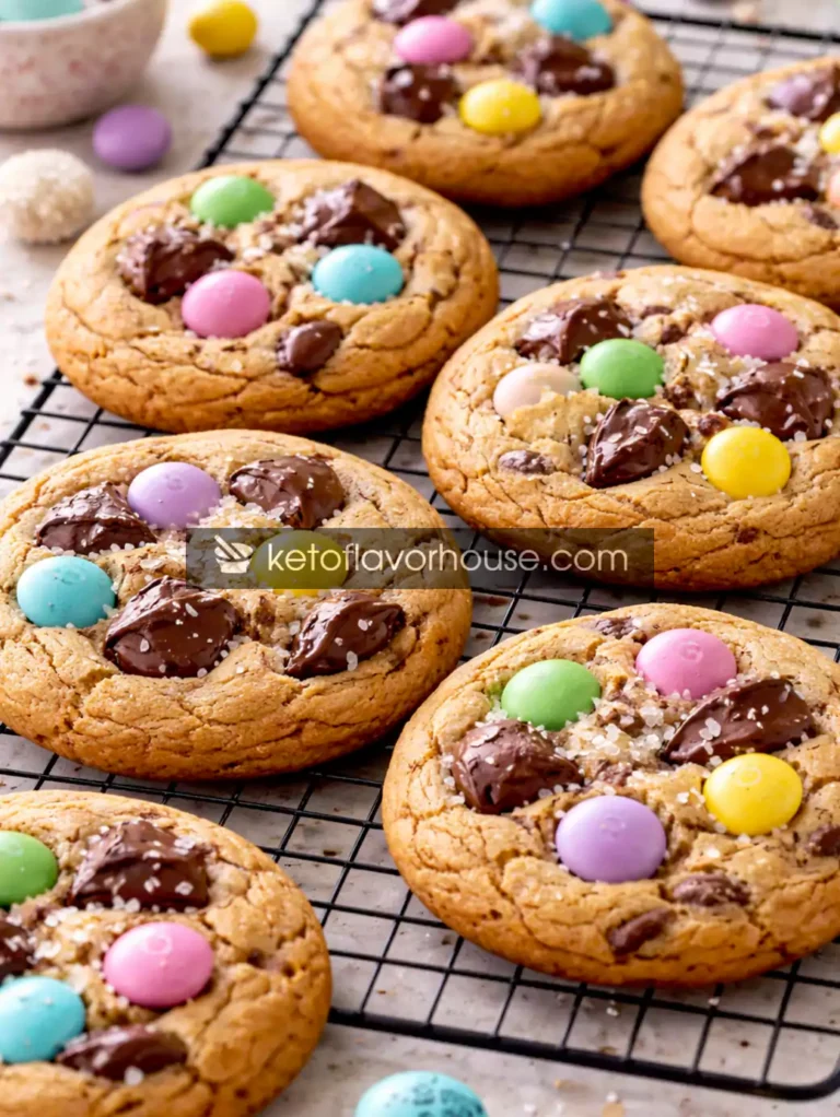 High Protein Brown Butter Easter Cookies