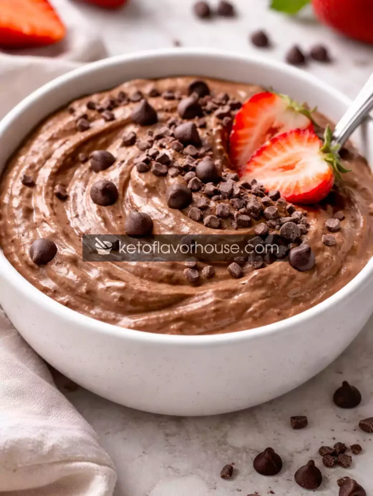 High-Protein Chocolate Cottage Cheese Bowl