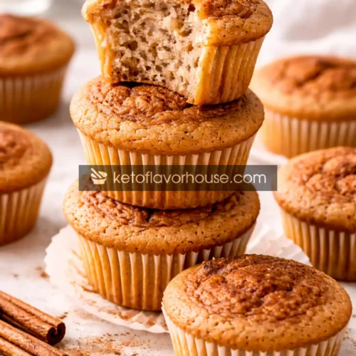 High-Protein Cinnamon Yogurt Muffins