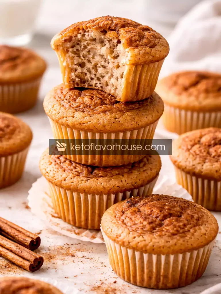 High-Protein Cinnamon Yogurt Muffins
