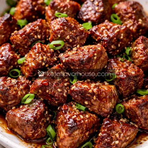 High-Protein Crispy Sweet Heat Steak Bites