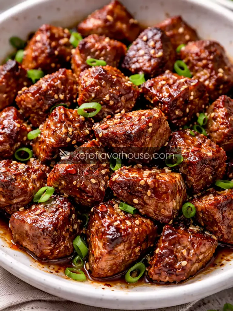 High-Protein Crispy Sweet Heat Steak Bites