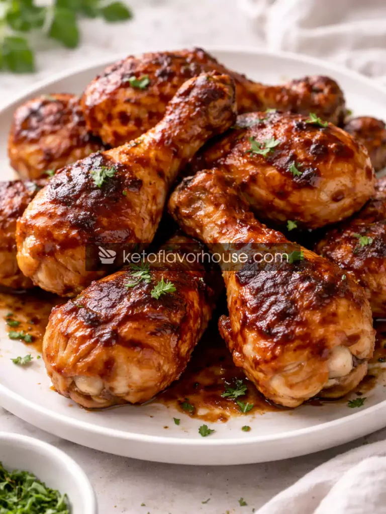 High-Protein Crockpot BBQ Chicken Drumsticks