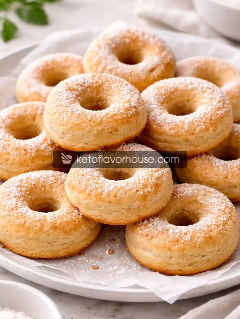 High-Protein Mini Doughnuts
