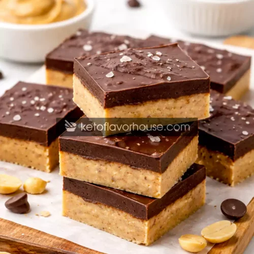 High-Protein No-Bake Chocolate Peanut Butter Bars