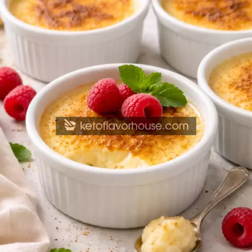 High-Protein Old-Fashioned Vanilla Baked Custard