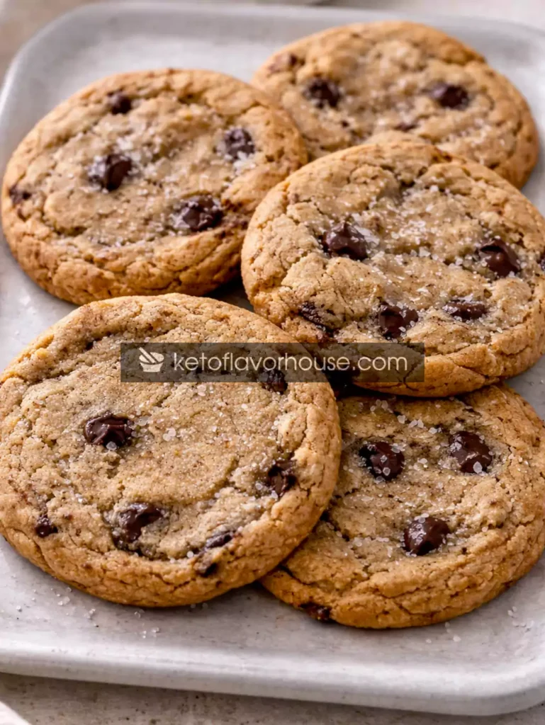 High Protein Sourdough Chocolate Chip Cookies