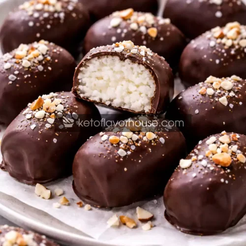 Keto Coconut Chocolate Fat Bombs