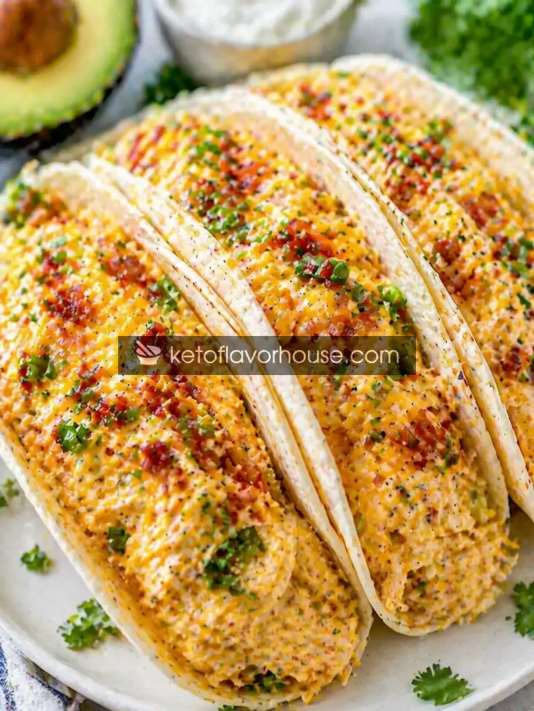 Keto Crack Chicken Tacos