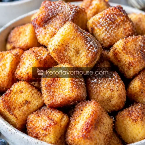 Keto French Toast Bites