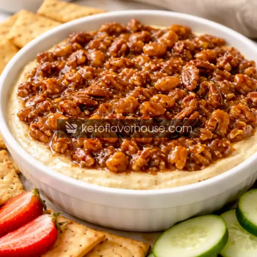 Keto No-Bake Pecan Pie Dip