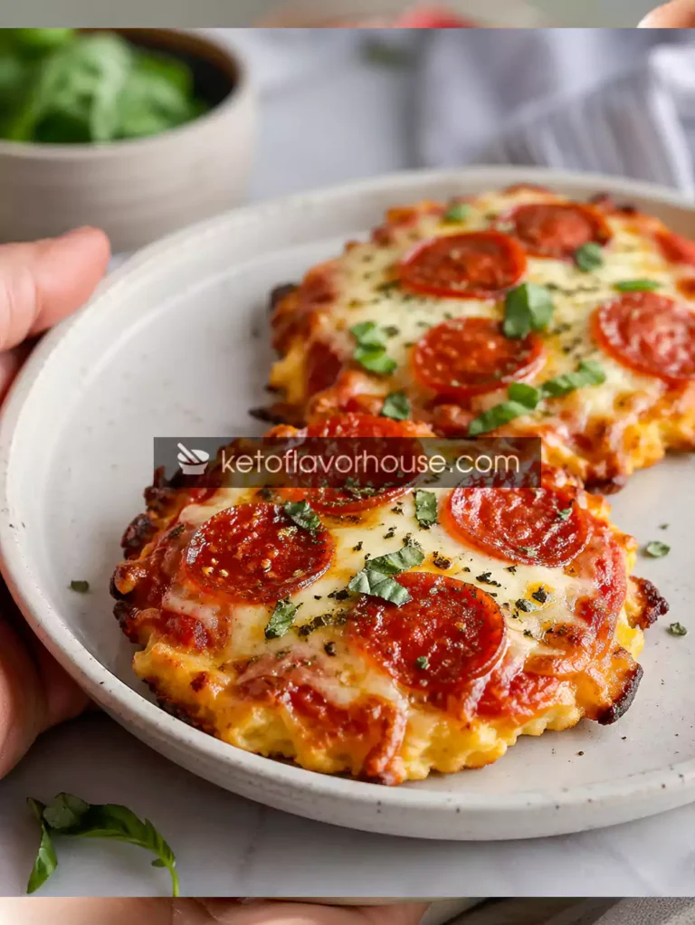 Keto Pizza Chaffles