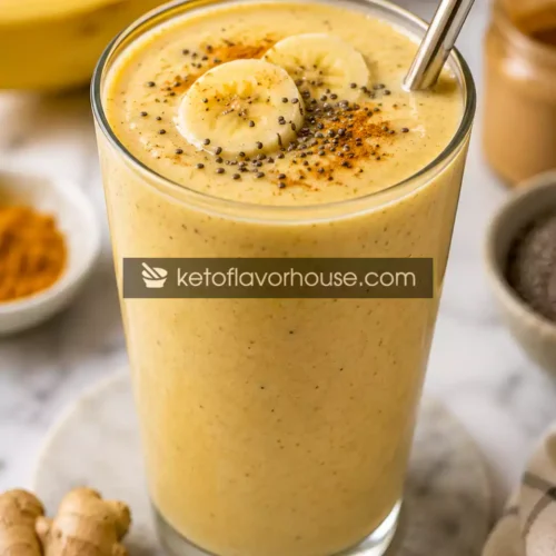 Anti-Inflammatory Banana Protein Smoothie