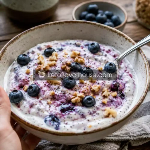 Anti-Inflammatory Blueberry Yogurt Fluff