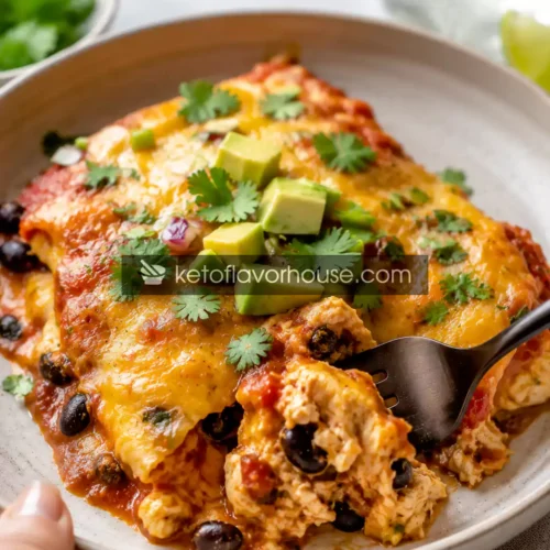 Anti-Inflammatory Cheesy Enchilada Bake Recipe