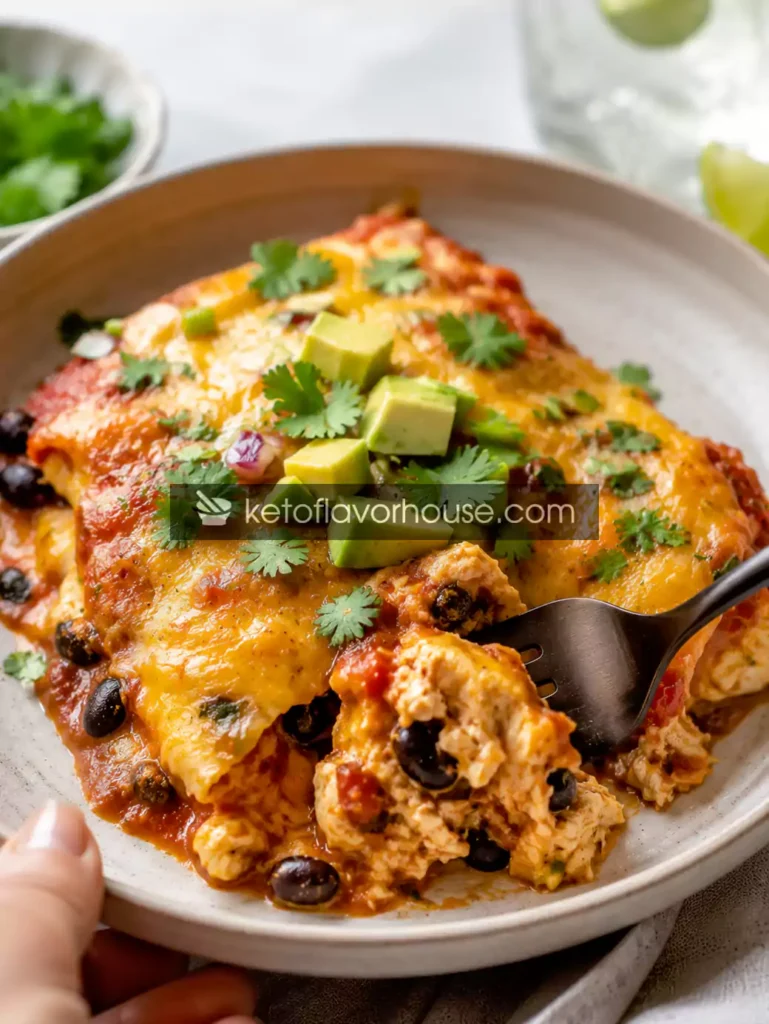Anti-Inflammatory Cheesy Enchilada Bake Recipe