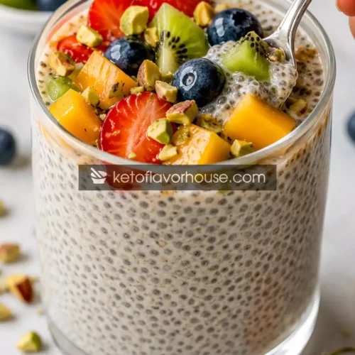Anti-Inflammatory Chia Pudding with Fresh Fruit
