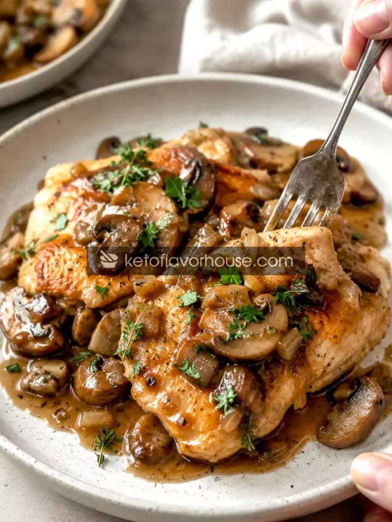 Anti-Inflammatory Chicken Marsala Recipe