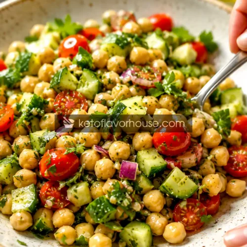 Anti-Inflammatory Chickpea Salad Recipe