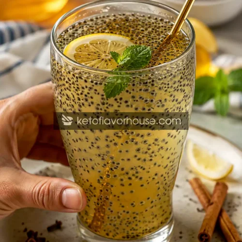 Anti-Inflammatory Clove Chia Collagen Drink
