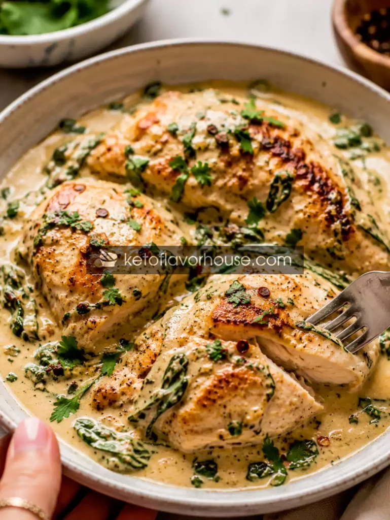 Anti-Inflammatory Creamy Baked Chicken Recipe