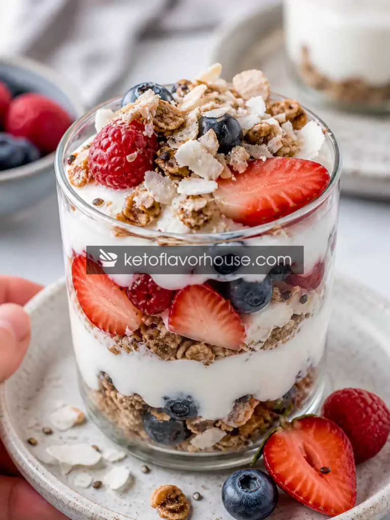 Anti-Inflammatory Fruit & Coconut Cream Parfait