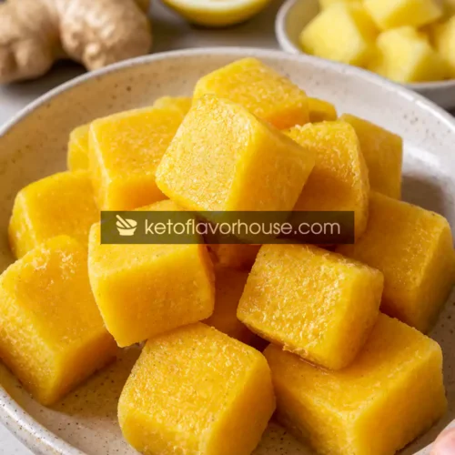 Anti-Inflammatory Ginger Turmeric Wellness Cubes Recipe