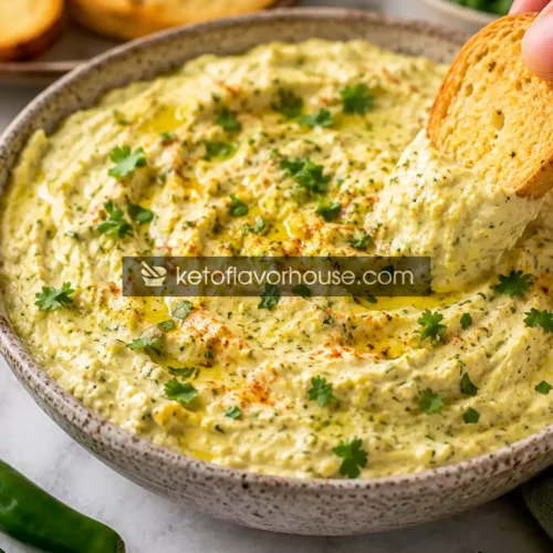 Anti-Inflammatory Green Chile Cheese Spread