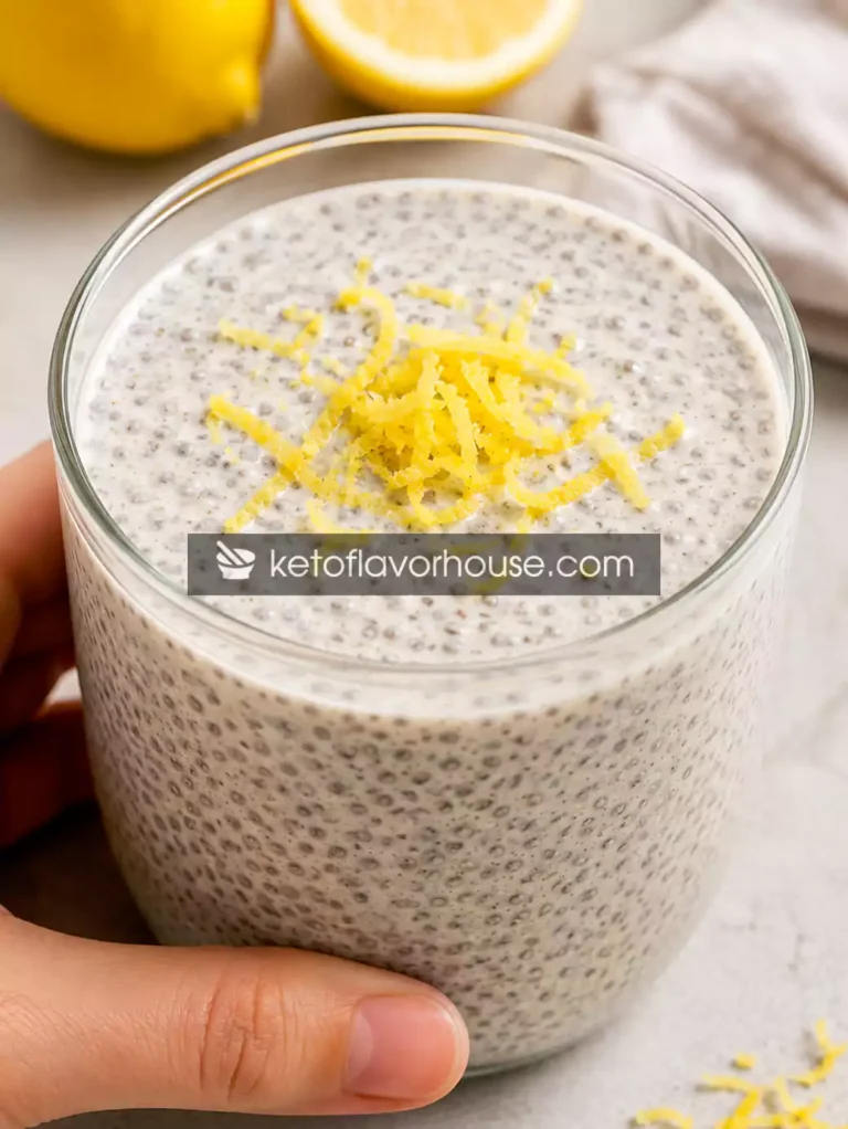 Anti-Inflammatory Lemon Chia Seed Pudding