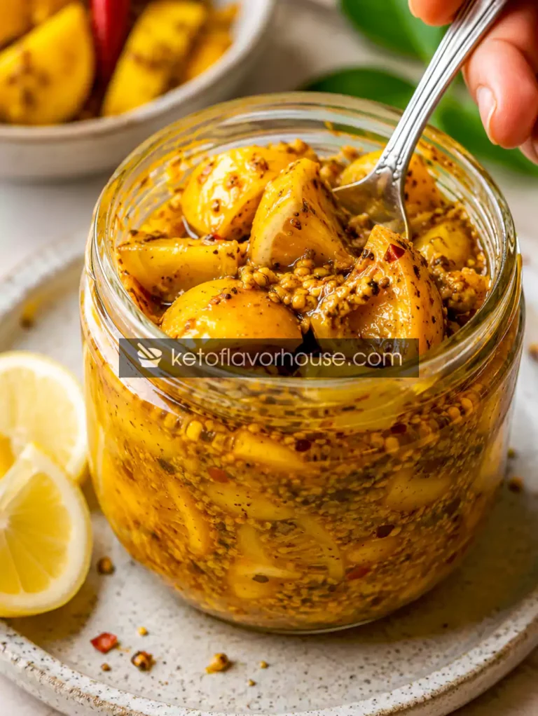 Anti-Inflammatory Lemon Pickle Recipe