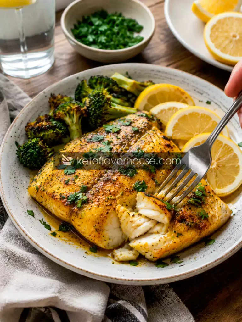 Anti-Inflammatory Lemon Turmeric Fish