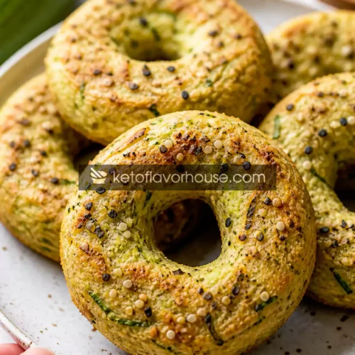 Anti-Inflammatory Low-Carb Zucchini Bagels