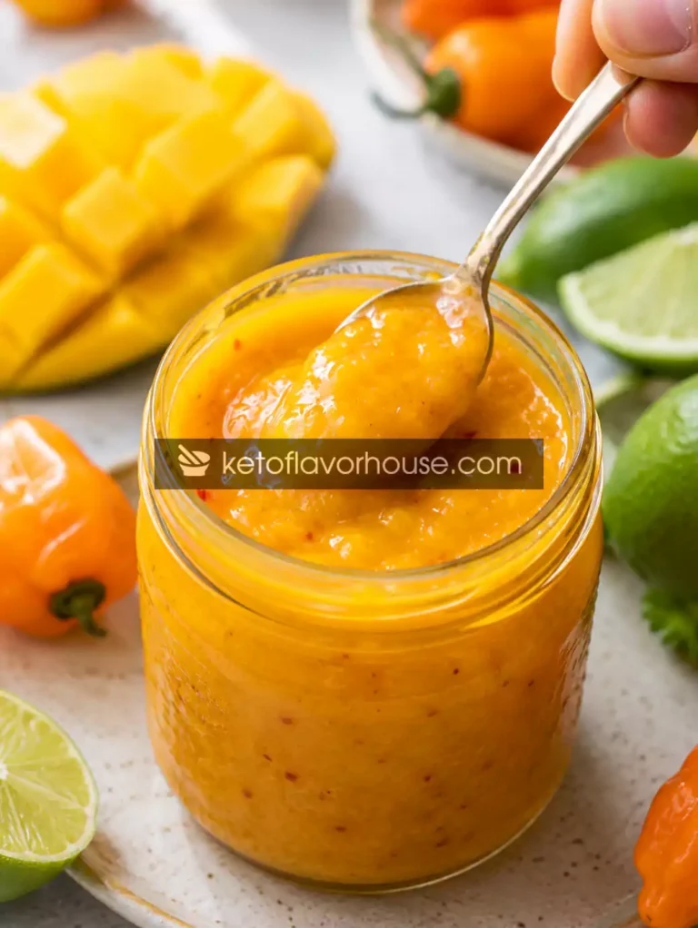 Anti-Inflammatory Mango Habanero Sauce Recipe
