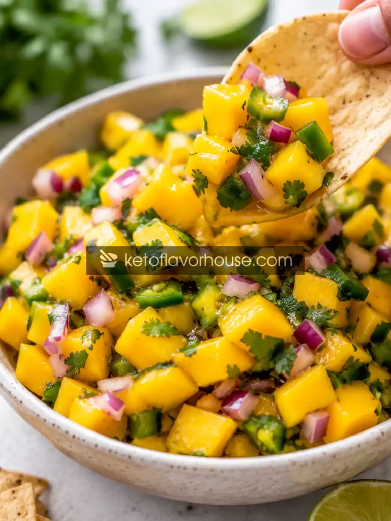 Anti-Inflammatory Mango Jalapeño Salsa Recipe