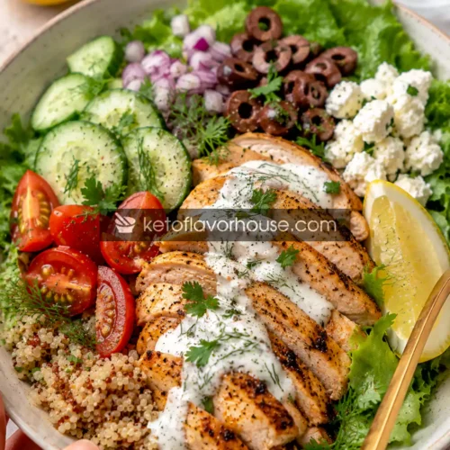 Anti-Inflammatory Mediterranean Chicken Bowl Recipe