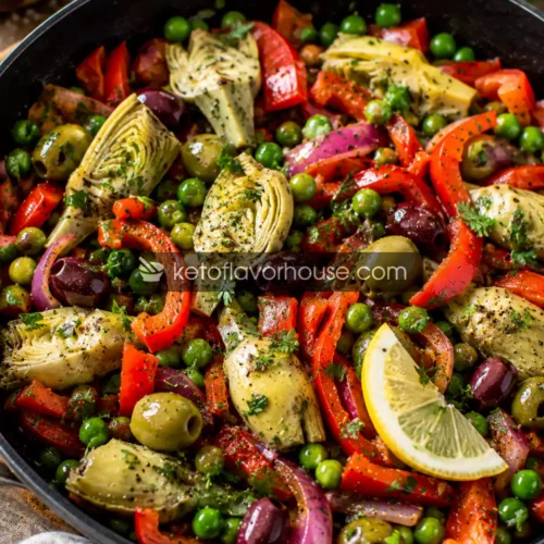 Anti-Inflammatory Mediterranean Vegetable Skillet